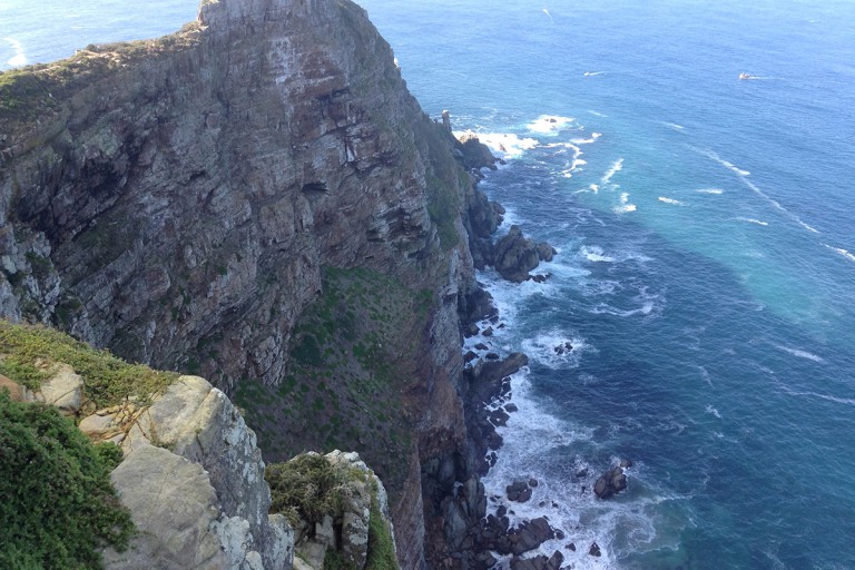 rocky headland in Cape Town